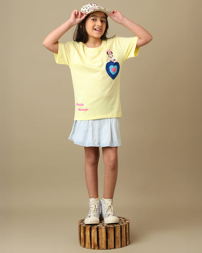 Minnie Mouse  Relaxed Fit Tshirt  Girls