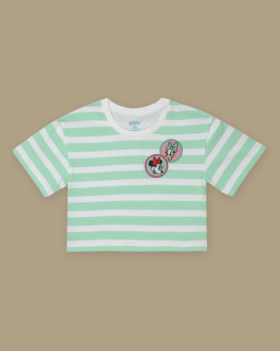 Mickey & Friends Printed Boxy Fit Tshirt For Girls