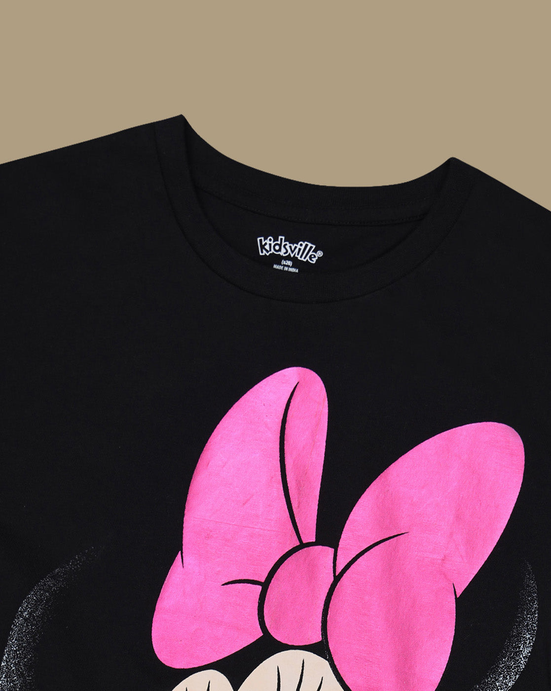 Mickey & Friends Printed Relaxed Fit Tshirt For Girls