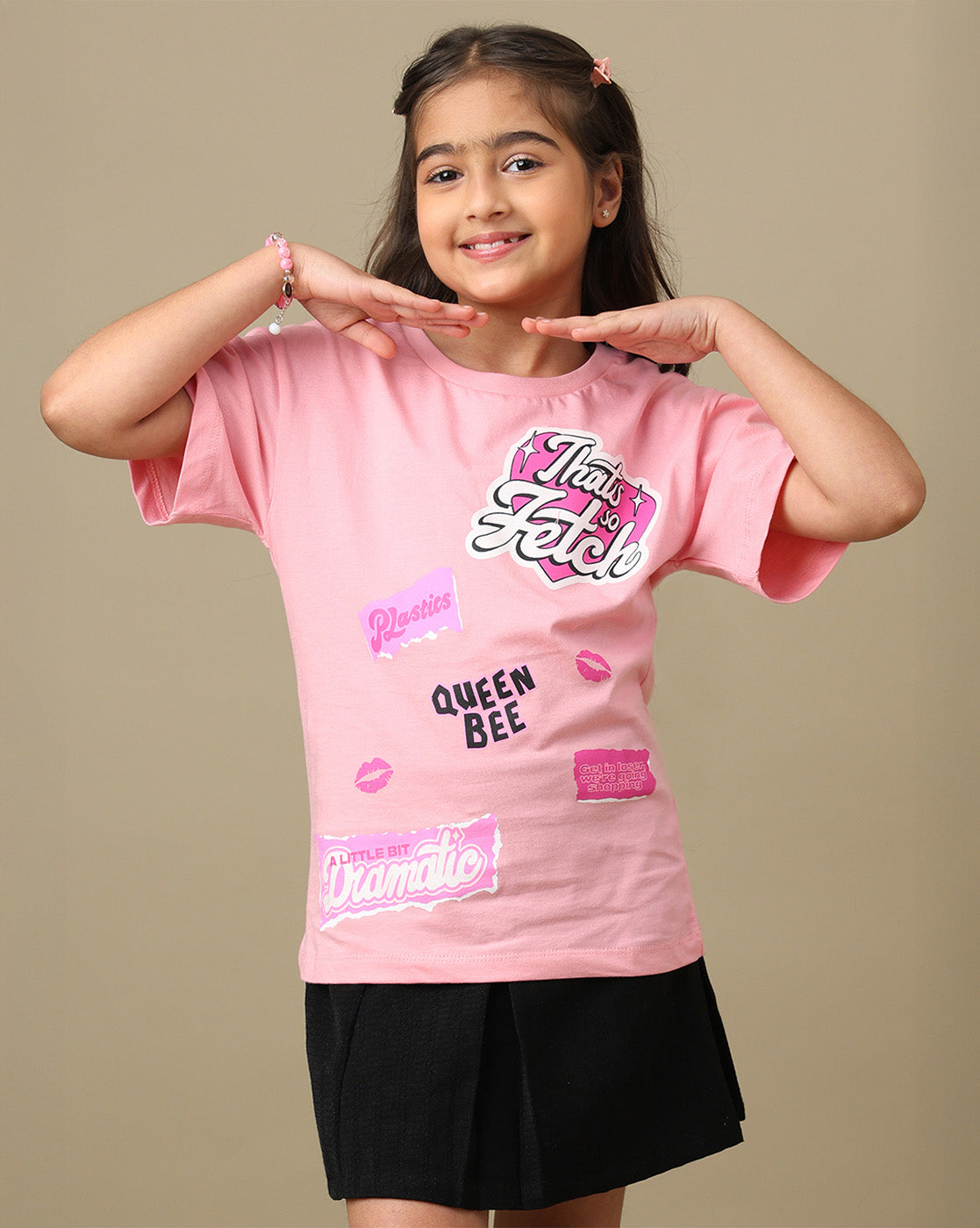 Mean Girls Printed Relaxed Fit Tshirt For Girls