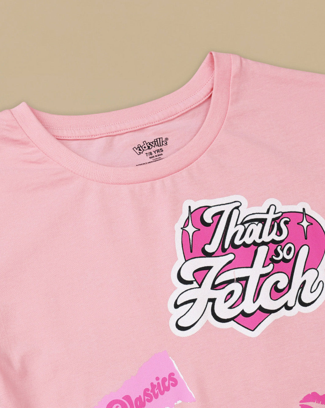 Mean Girls Printed Relaxed Fit Tshirt For Girls