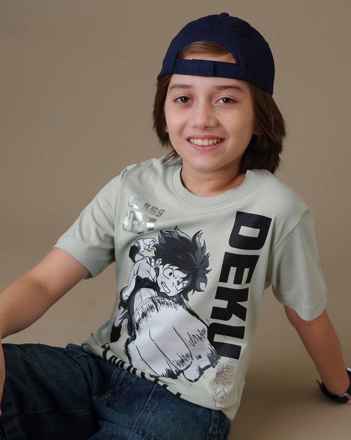 My Hero Academia Deku  Regular Fit Tshirt  Boys