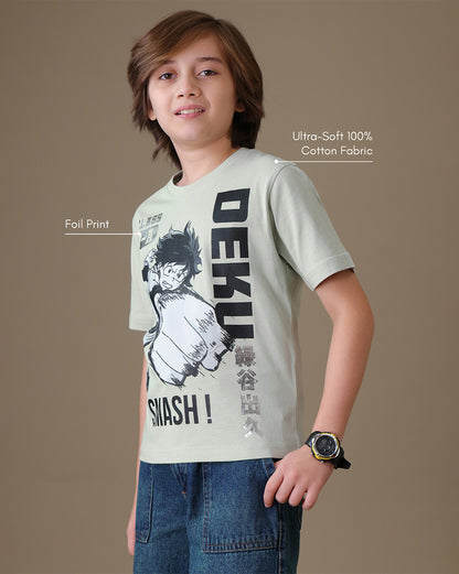 My Hero Academia Deku  Regular Fit Tshirt  Boys