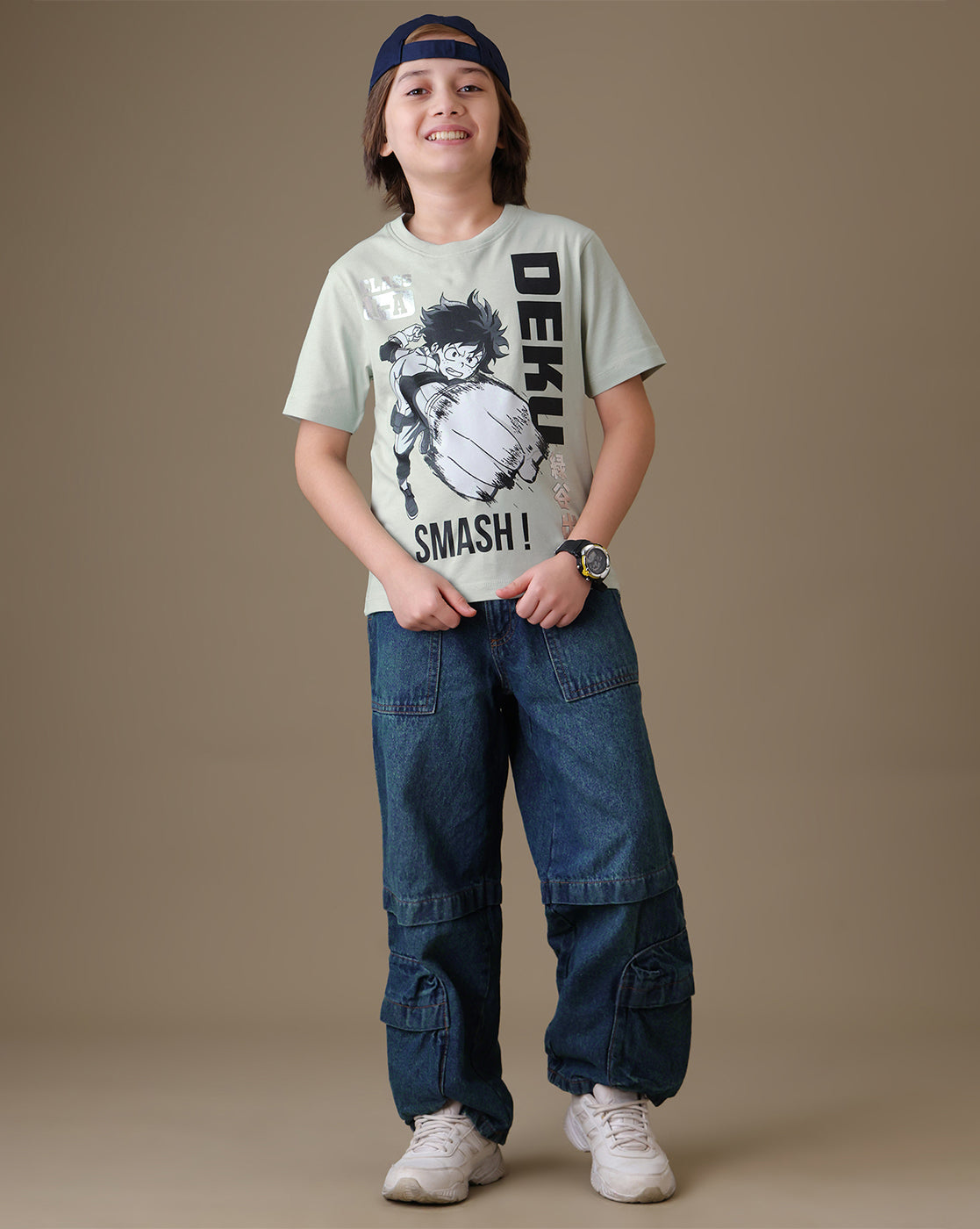 My Hero Academia Deku  Regular Fit Tshirt  Boys