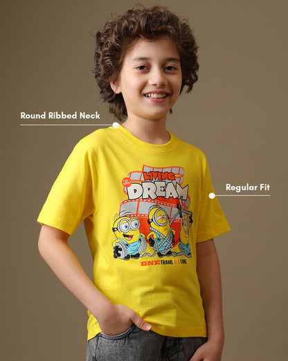 Minions  Regular Fit Tshirt  Boys