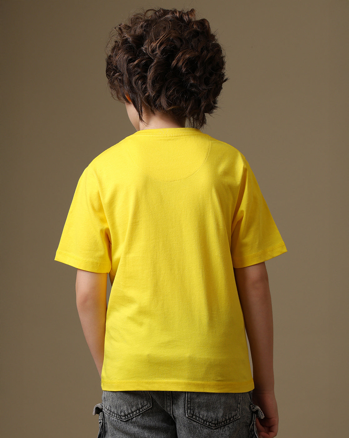 Minions Printed Regular Fit Tshirt For Boys