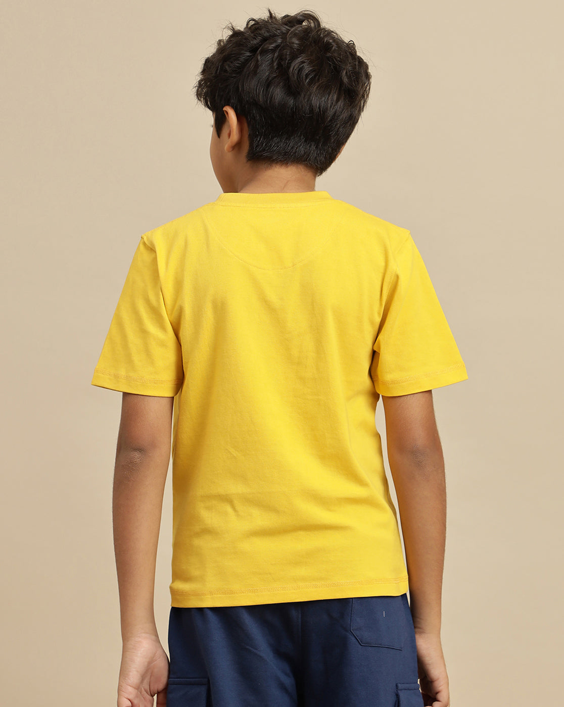 Minions Printed Regular Fit Tshirt For Boys