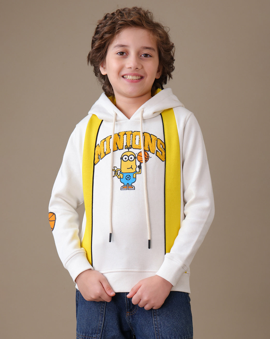 Minions Regular Fit Hoodie Boys
