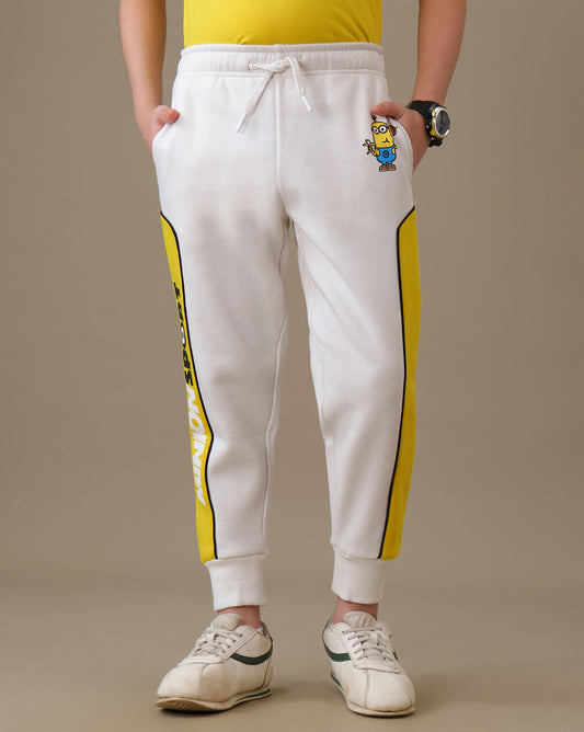 Minions Regular Fit Joggers Boys