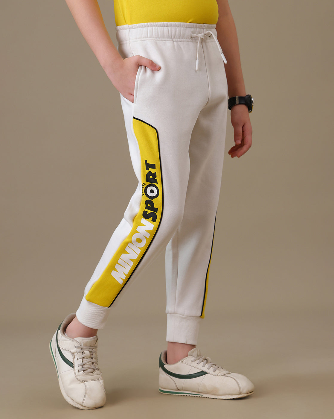 Minions Regular Fit Joggers Boys