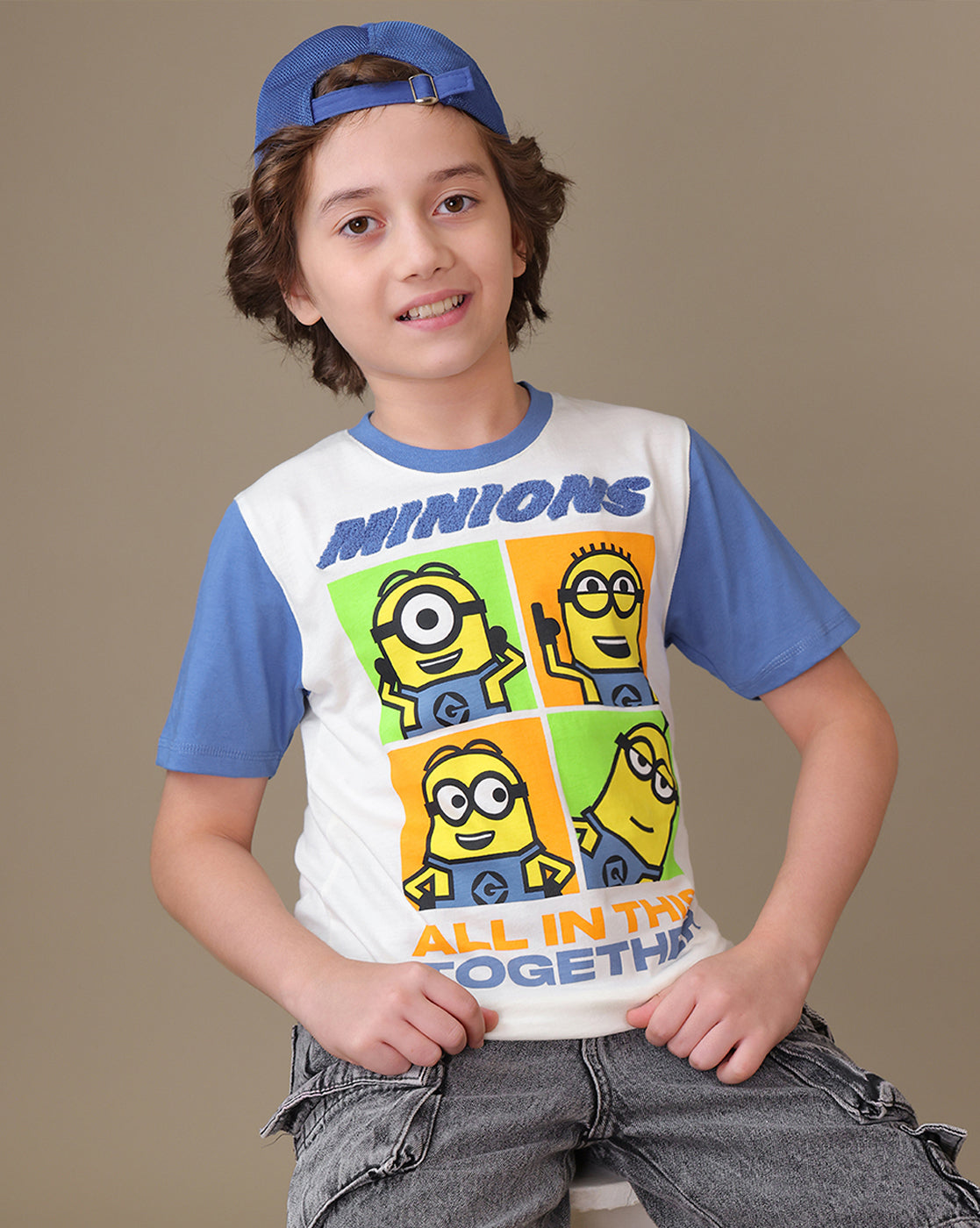 Minions Regular Fit Tshirt Boys