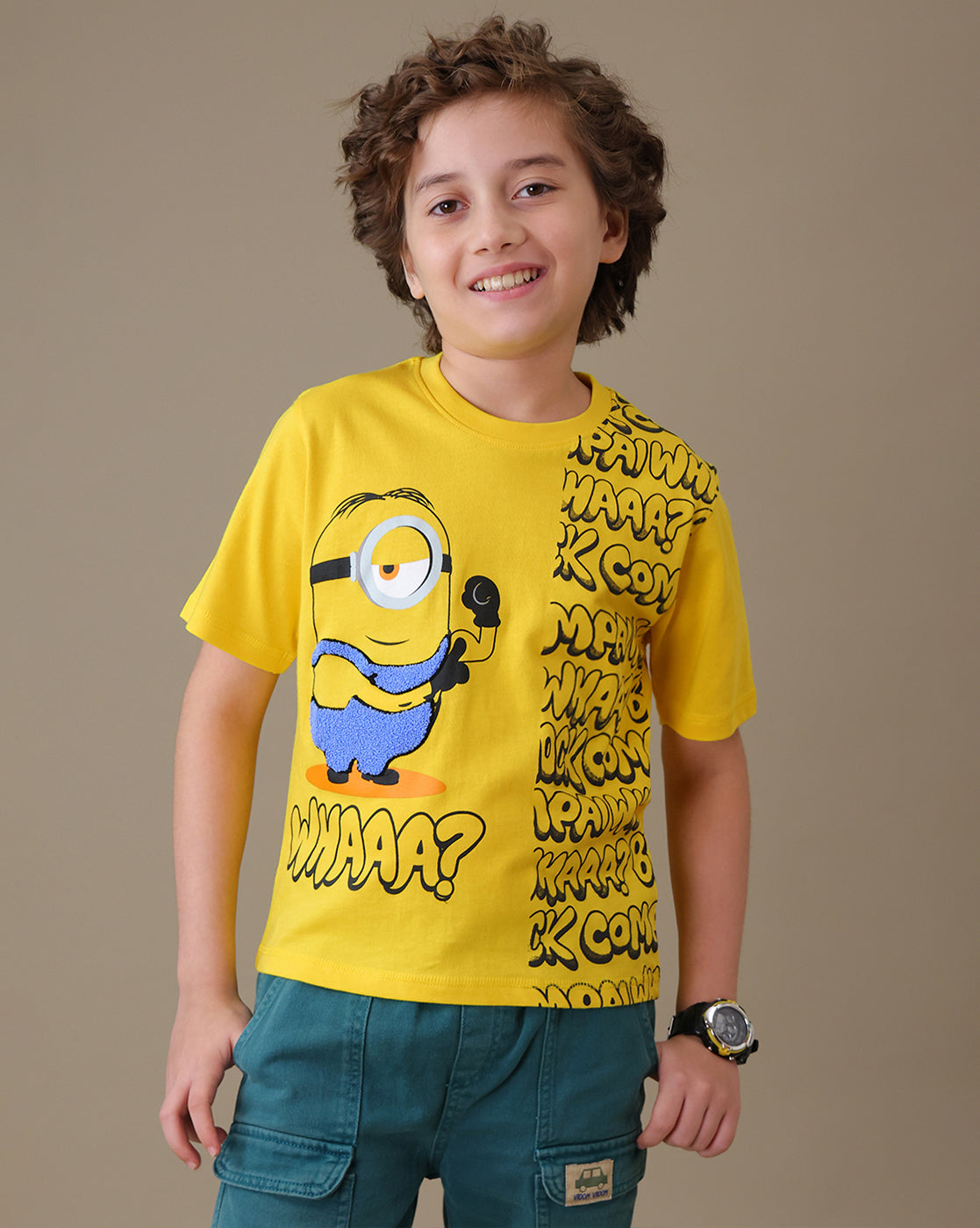 Minions Regular Fit Tshirt Boys