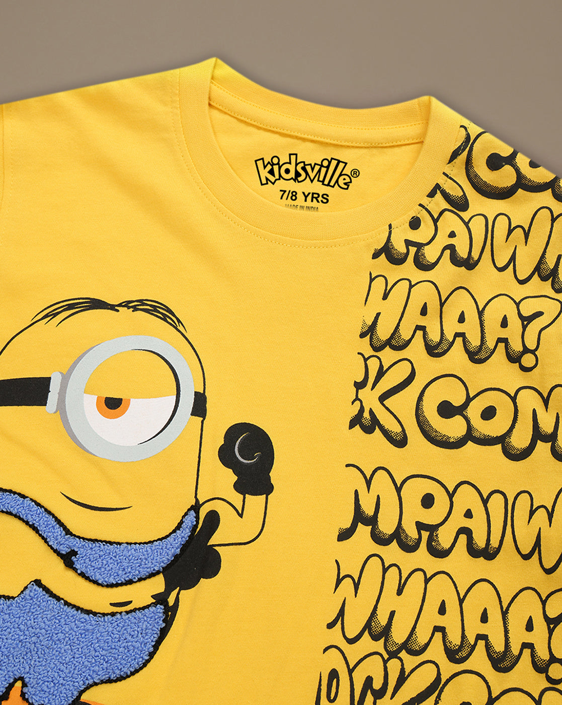 Minions Regular Fit Tshirt Boys