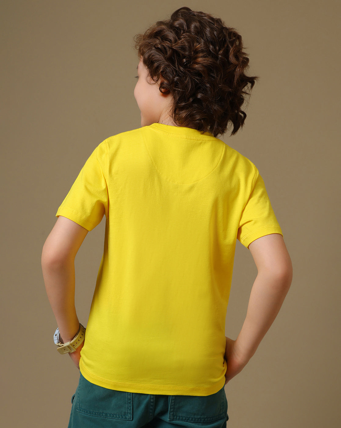 Minions Printed Regular Fit Tshirt For Boys