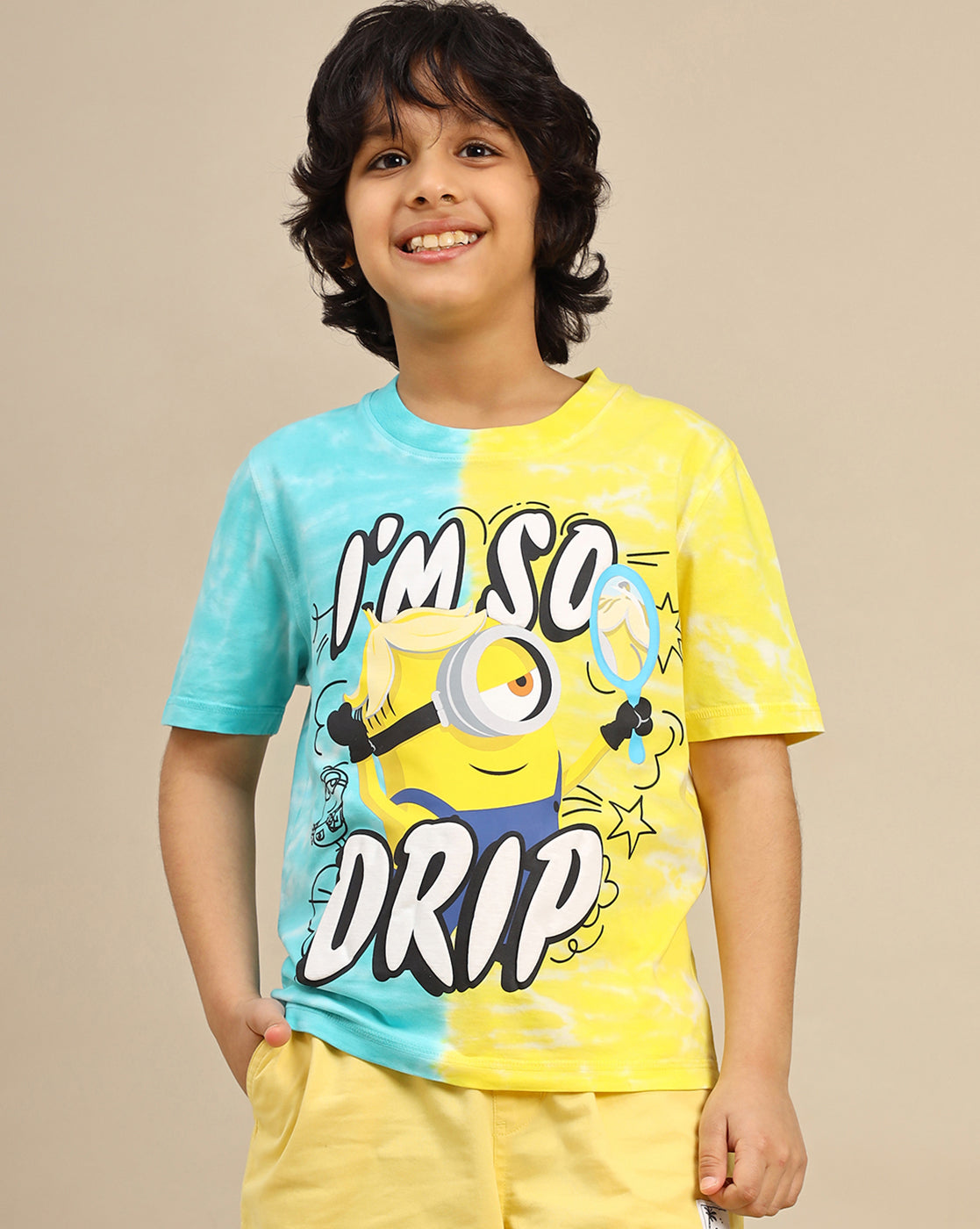 Minions Regular Fit Tshirt Boys