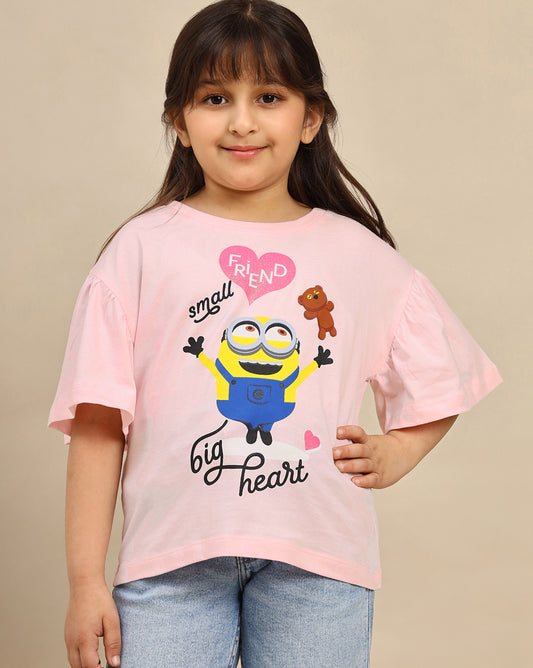 Minions Relaxed Fit Tshirt Girls