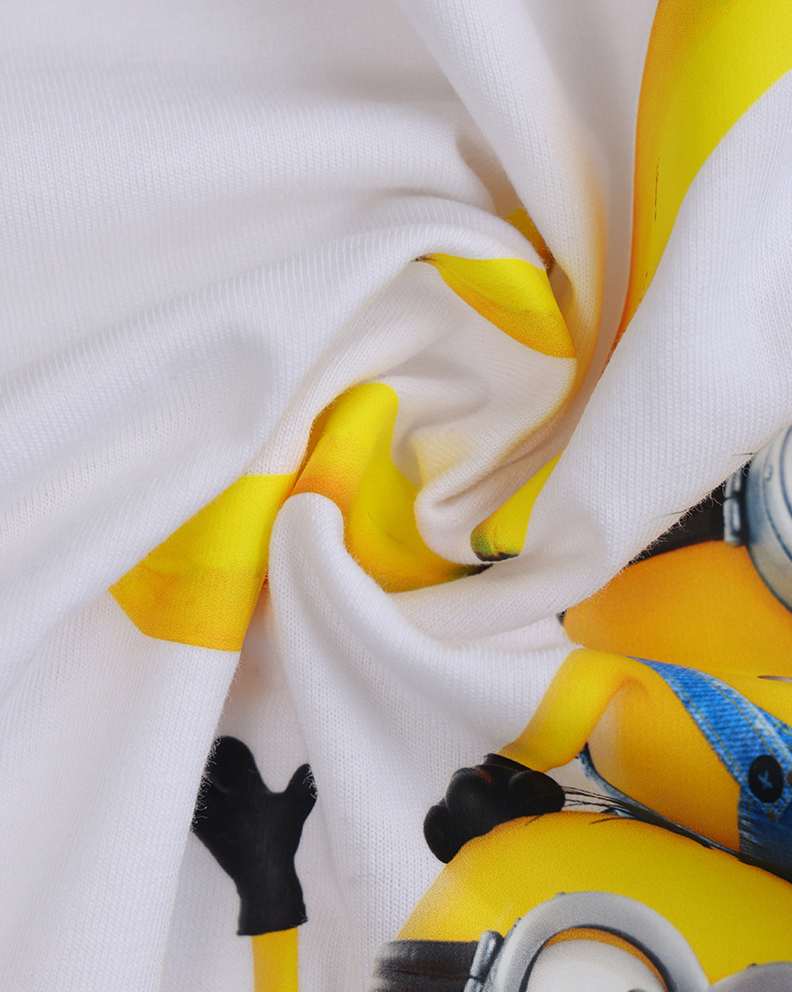 Minions Printed Boxy Fit Tshirt For Girls