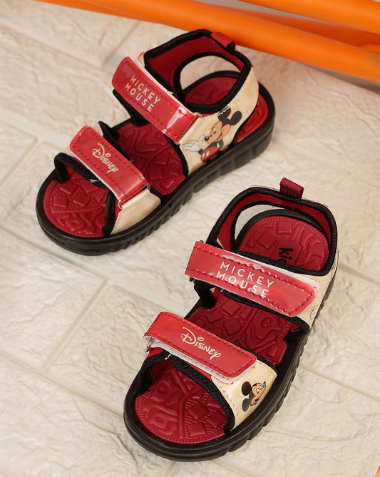 Mickey Mouse Printed Sandals For Kids Boys