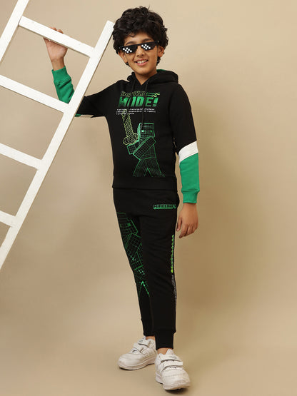 Minecraft  Hoodie & Joggers Co-Ords Set  Boys