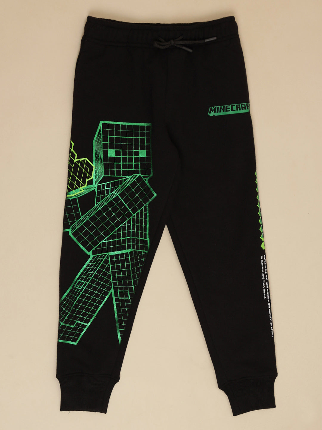 Minecraft printed  Hoodie & Joggers Co-Ords Set For Boys