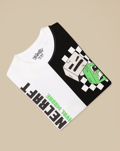 Minecraft  Regular Fit Tshirt  Boys