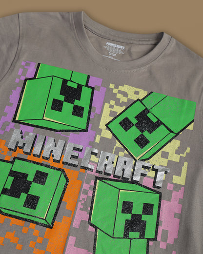 Minecraft  Regular Fit Tshirt  Boys
