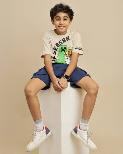 Minecraft  Regular Fit Tshirt  Boys