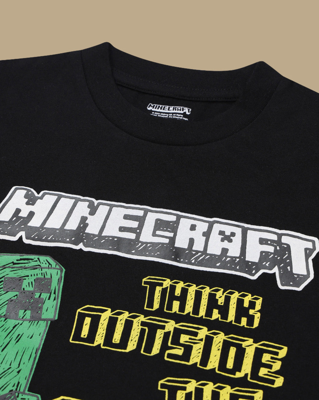 Creeper Graphic Printed Regular Fit Tshirt For Boys