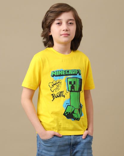 Creeper Graphic  Regular Fit Tshirt  Boys