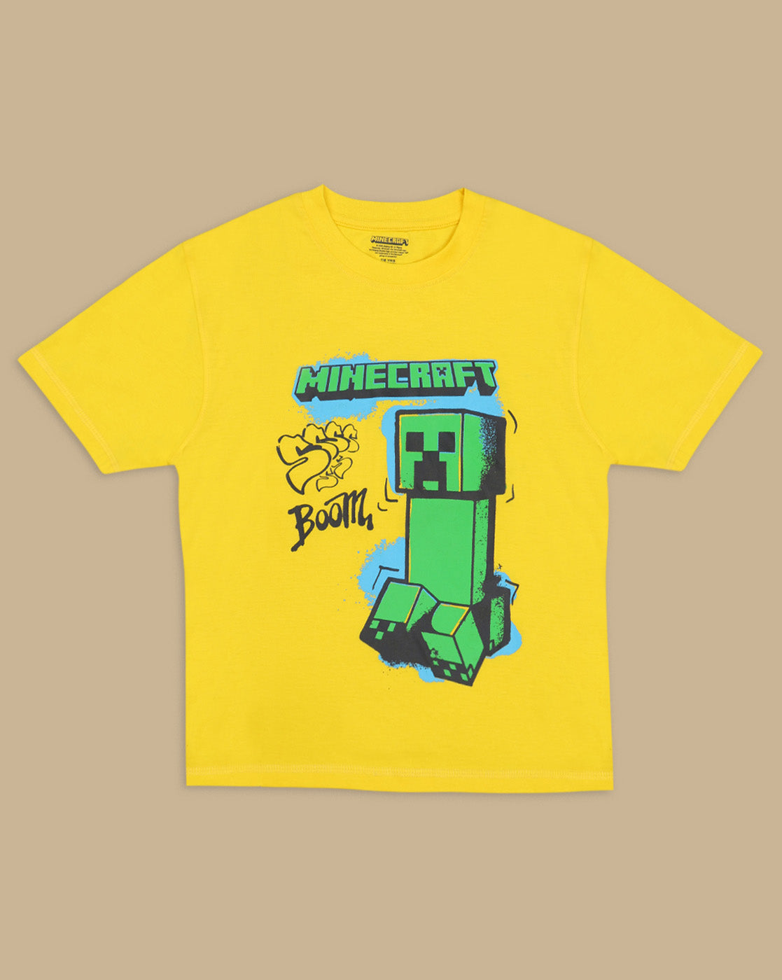 Creeper Graphic Printed Regular Fit Tshirt For Boys