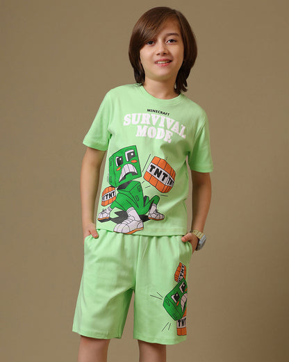 Minecraft  Tshort & Short Set  Boys