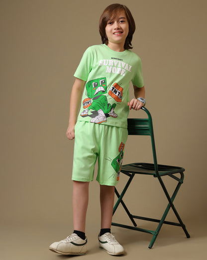 Minecraft  Tshort & Short Set  Boys