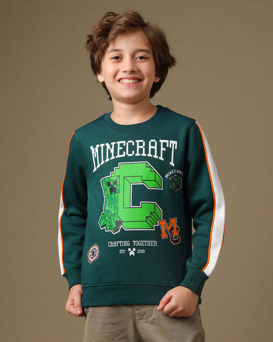 Minecraft  Regular Fit Sweatshirt  Boys