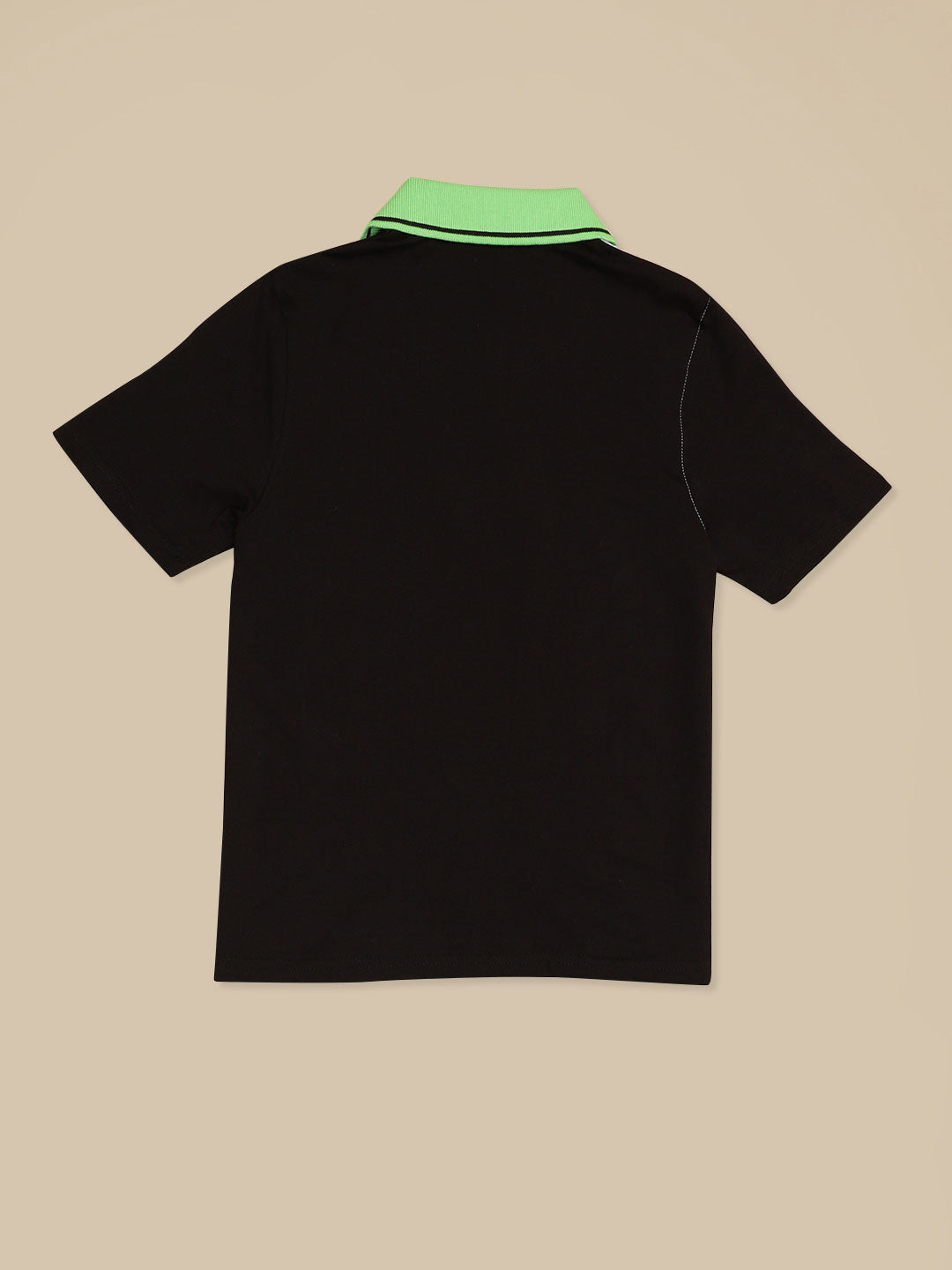 Minecraft Printed Regular Fit Polo T-Shirt For Boys