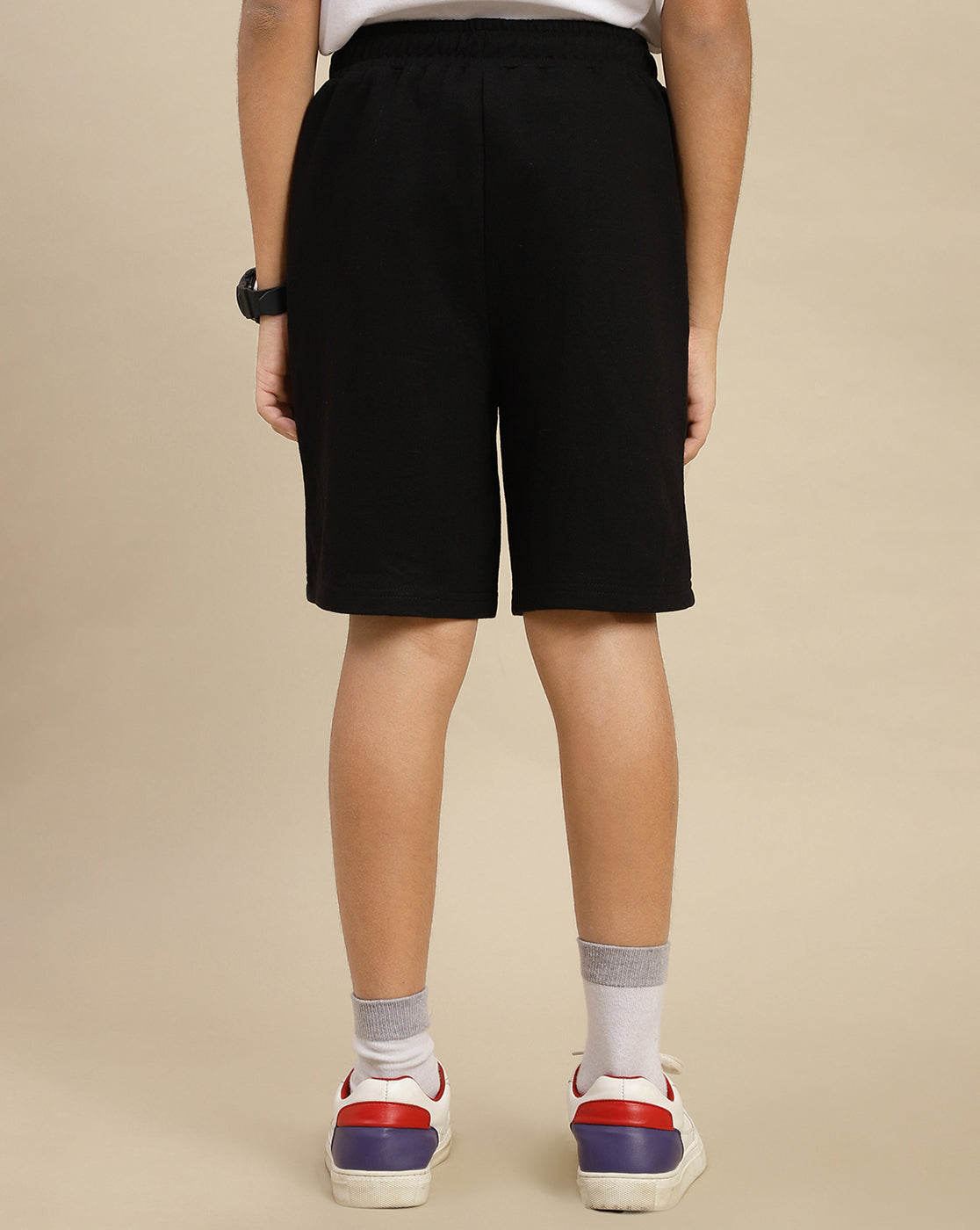 Minecraft Printed Regular Fit Shorts For Boys