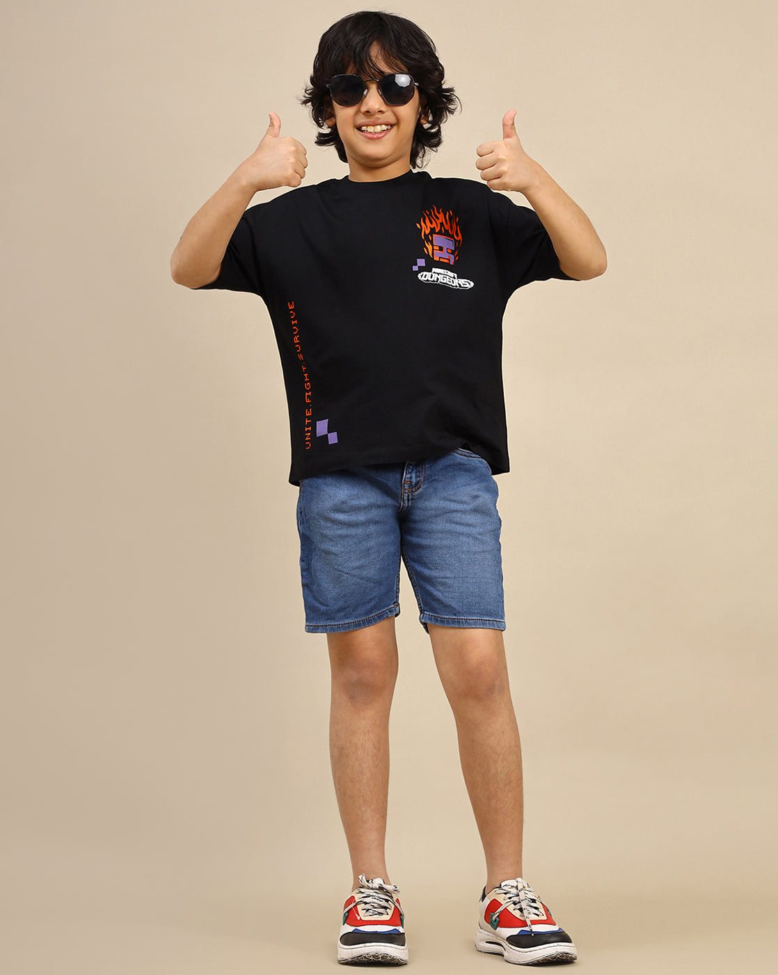 Minecraft Oversized Tshirt Boys