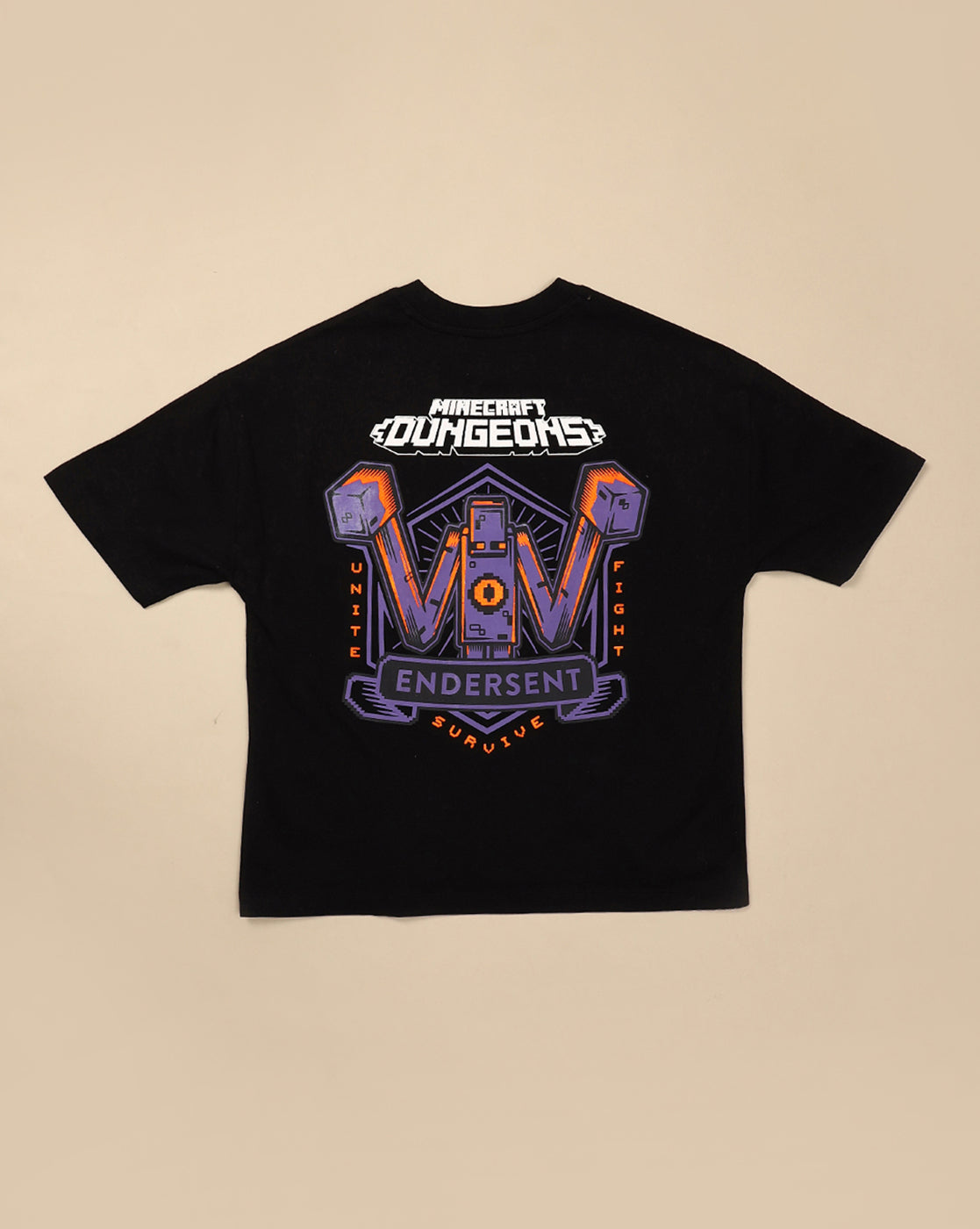 Minecraft Oversized Tshirt Boys