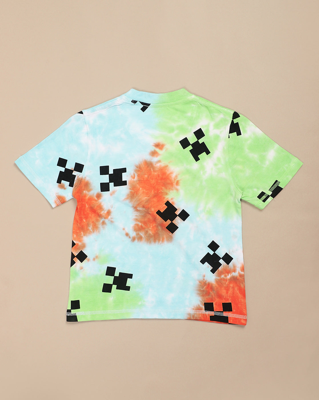 Minecraft Printed Regular Fit Tshirt For Boys