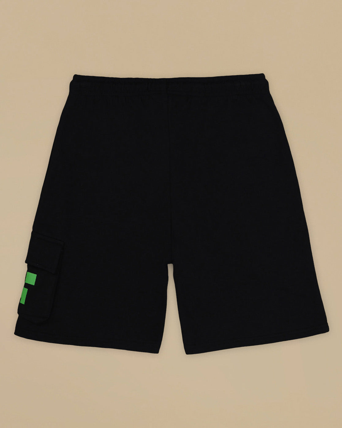 Minecraft Printed Regular Fit Shorts For Boys
