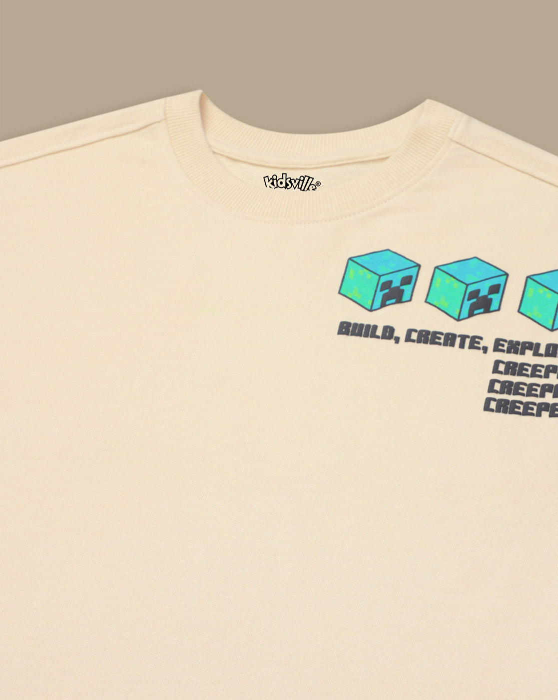 Minecraft Printed Tshirt For Boys