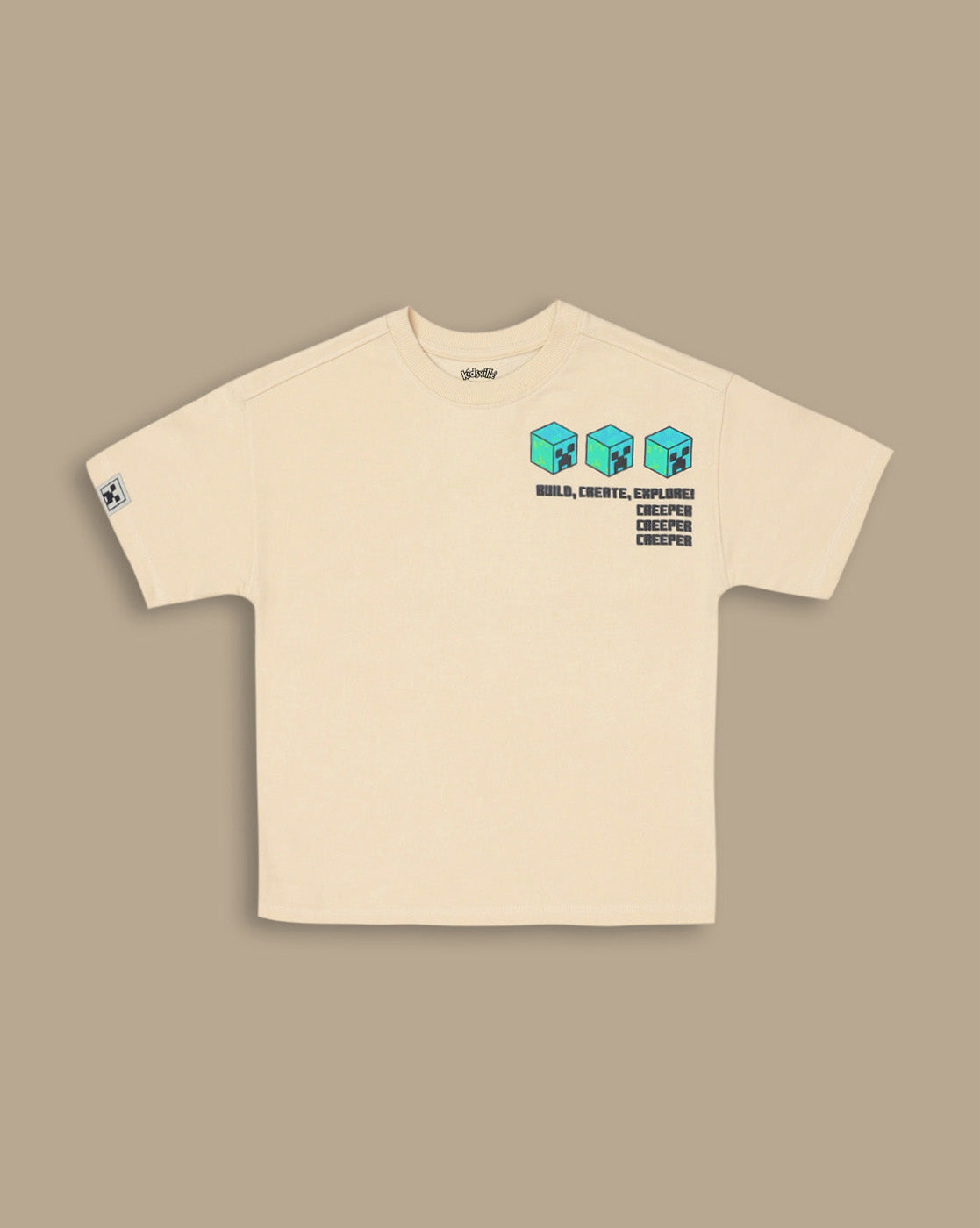 Minecraft Printed Tshirt For Boys