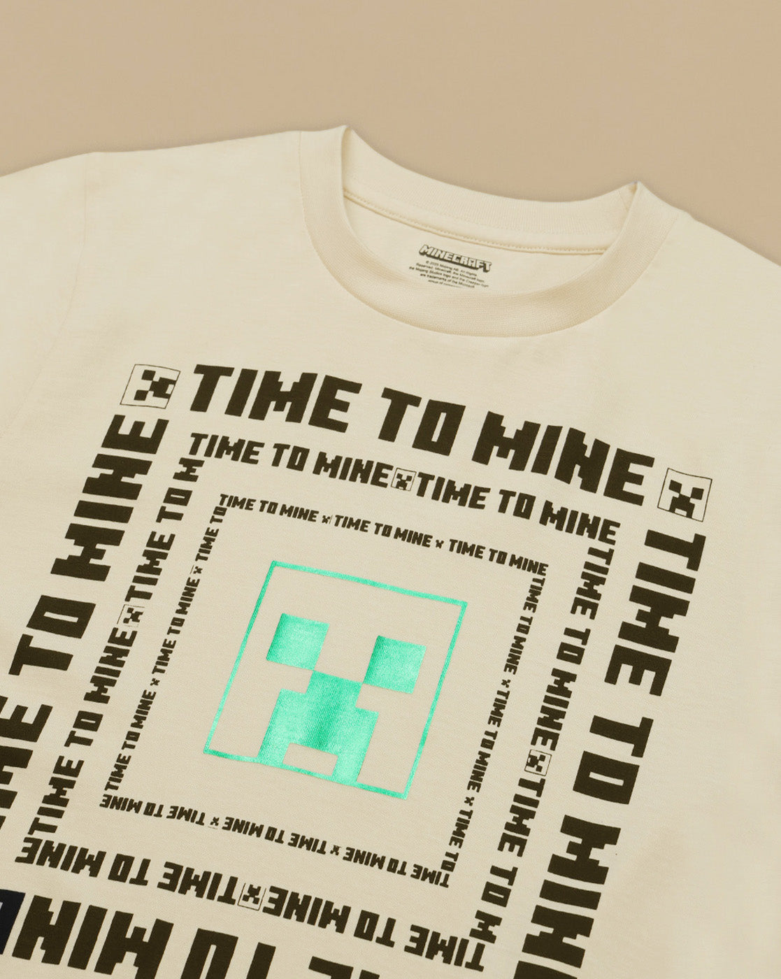 Minecraft Printed Tshirt For Boys