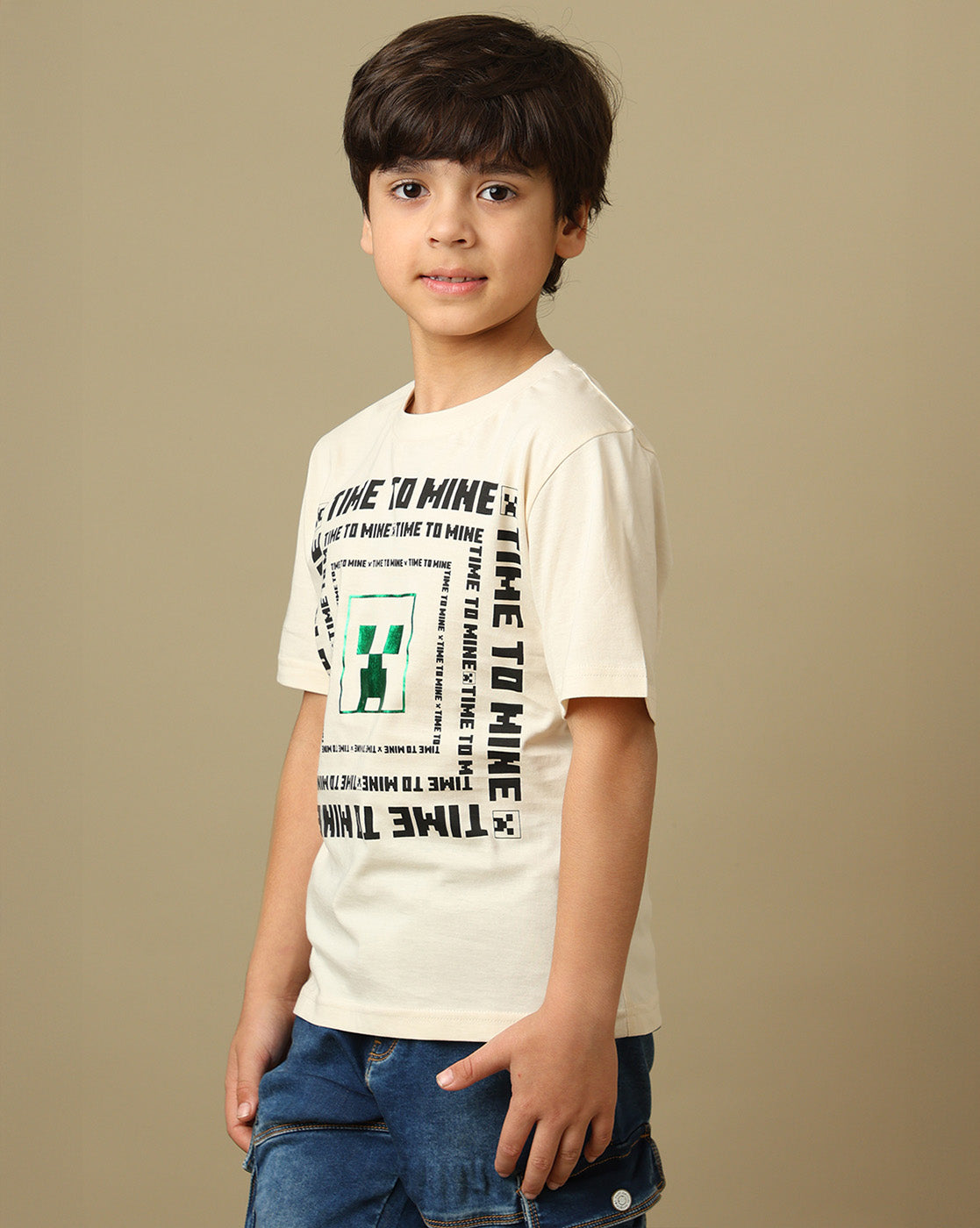 Minecraft Printed Tshirt For Boys