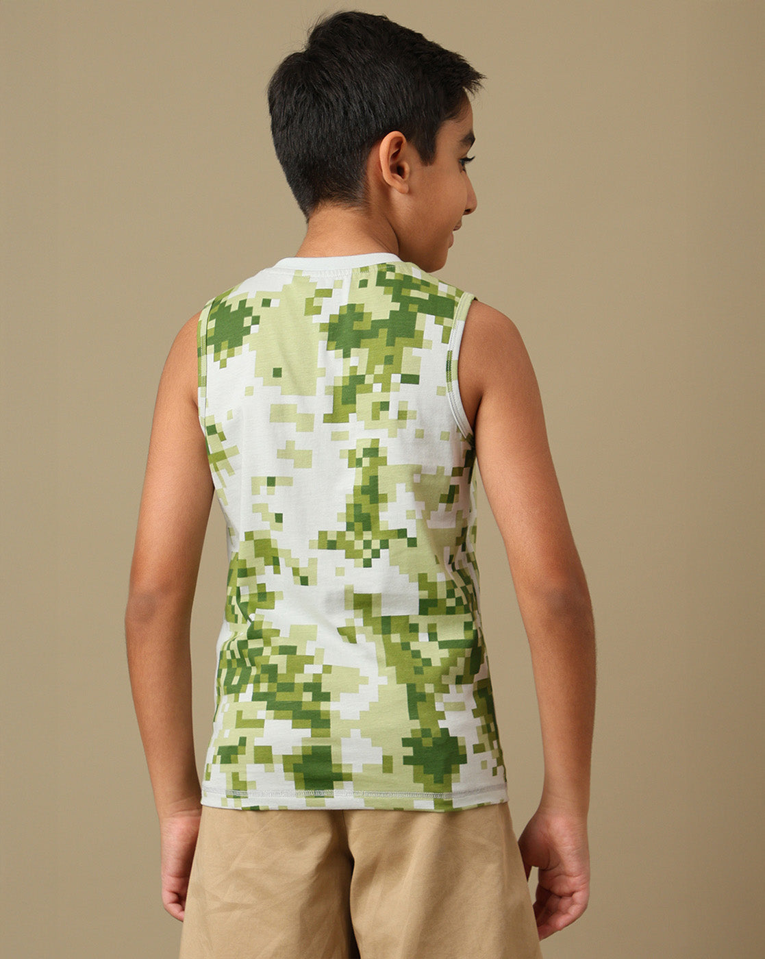 Minecraft Printed Vest For Boys