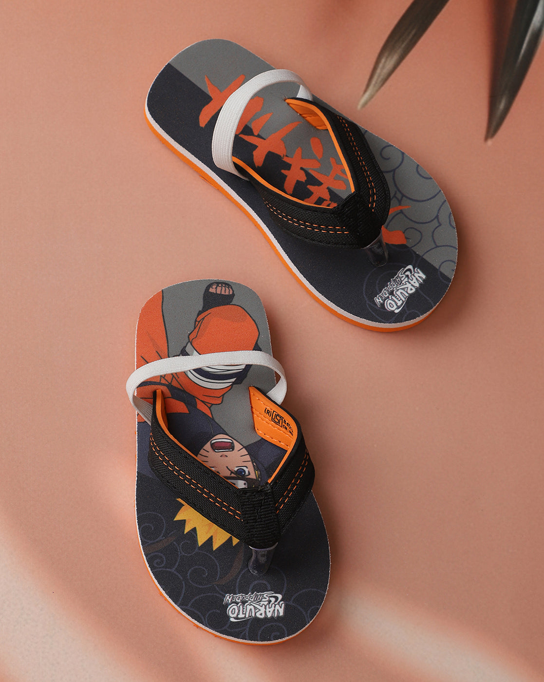 Naruto Printed Flipflops for Boys