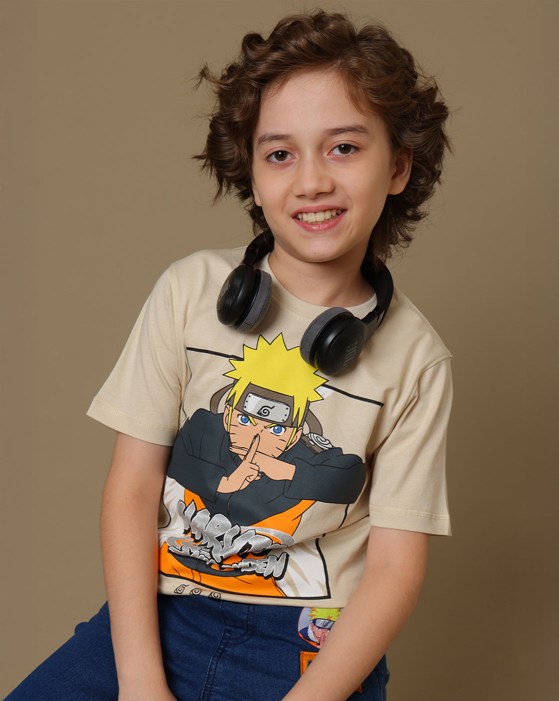 Naruto  Regular Fit Tshirt  Boys