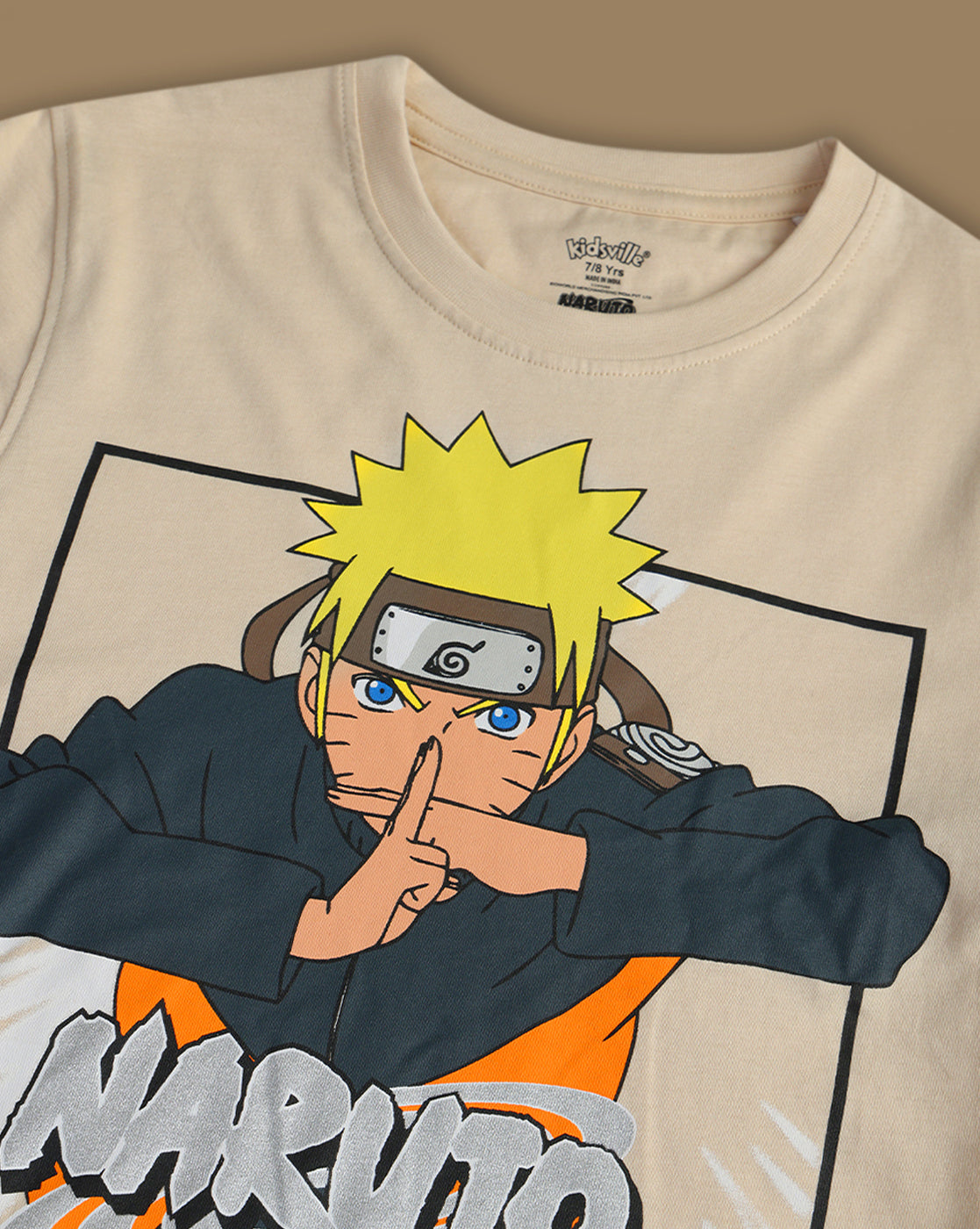 Naruto  Regular Fit Tshirt  Boys