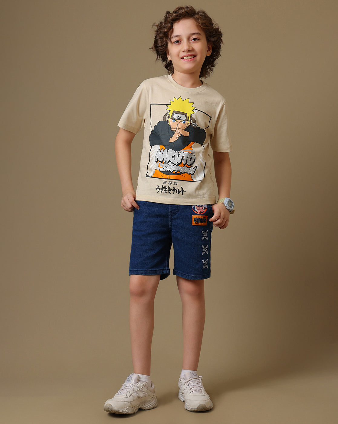 Naruto  Regular Fit Tshirt  Boys
