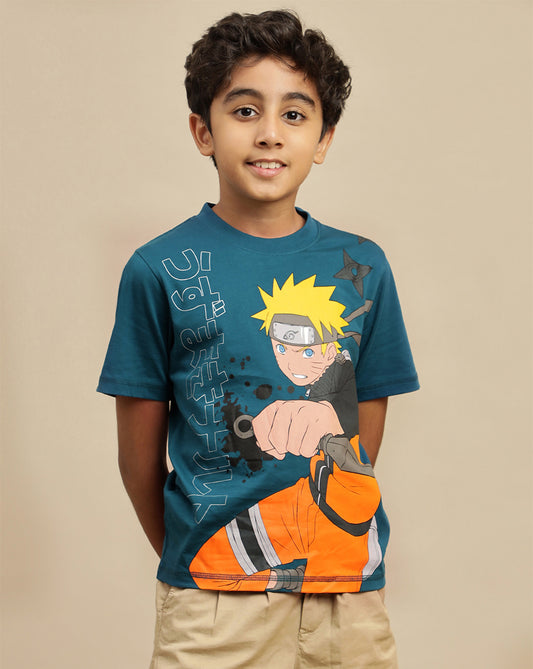 Naruto Printed Regular Fit Tshirt For Boys