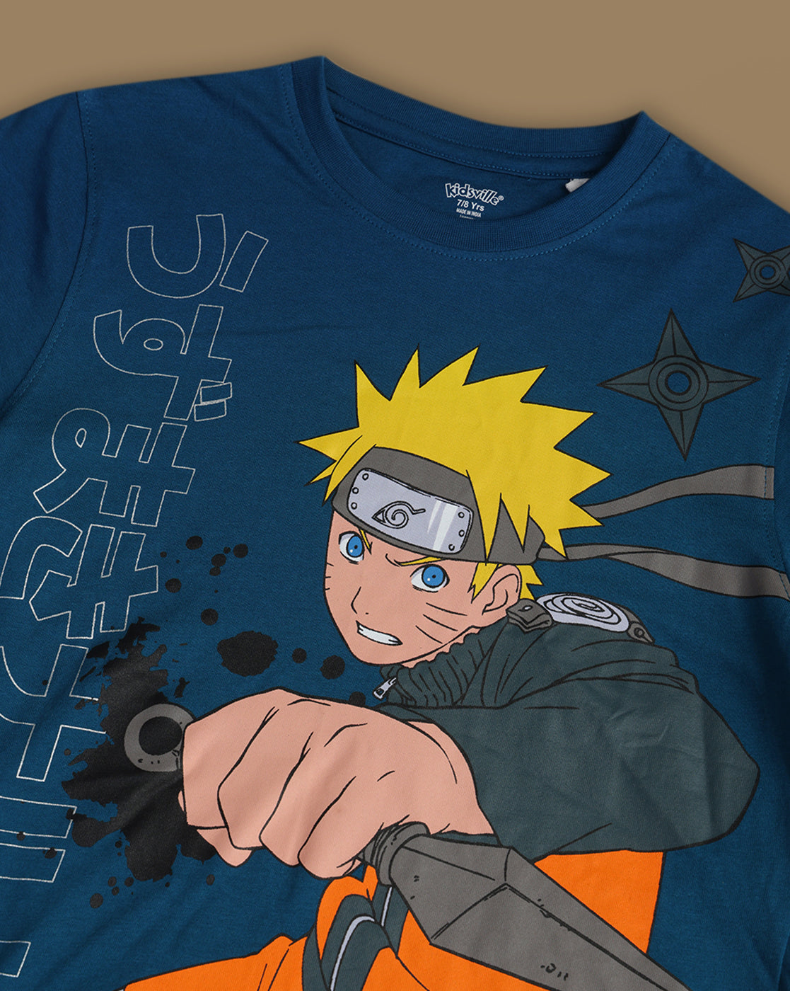 Naruto  Regular Fit Tshirt  Boys